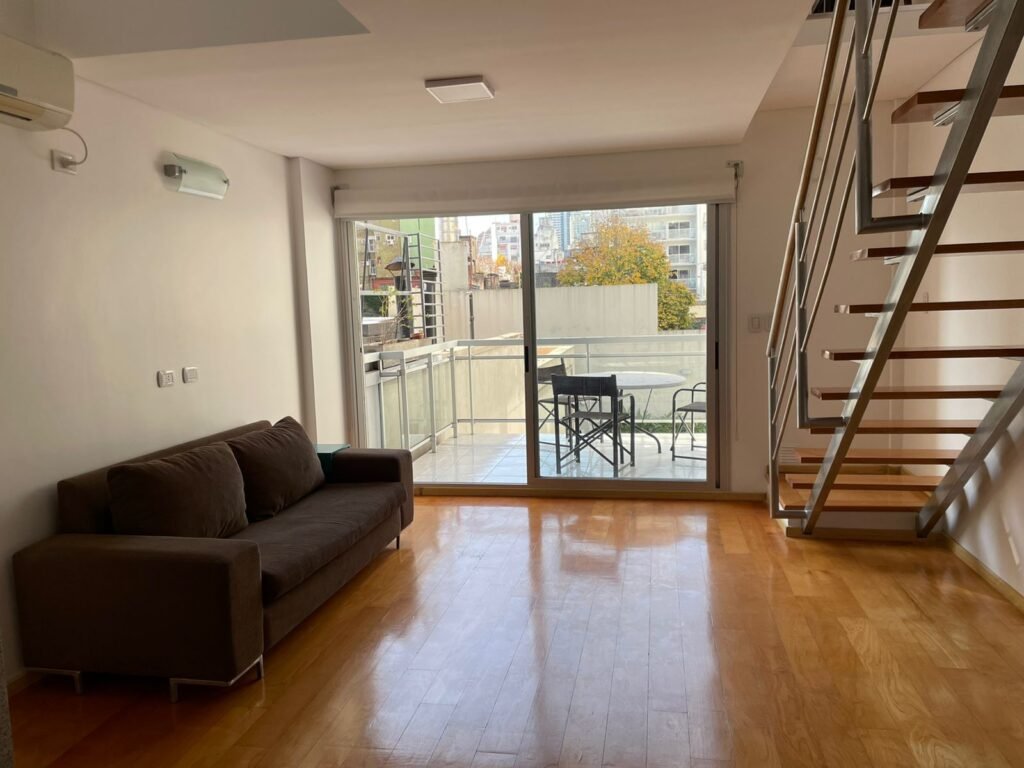 Palermo dúplex con balcón terraza y parrilla propia foto 2